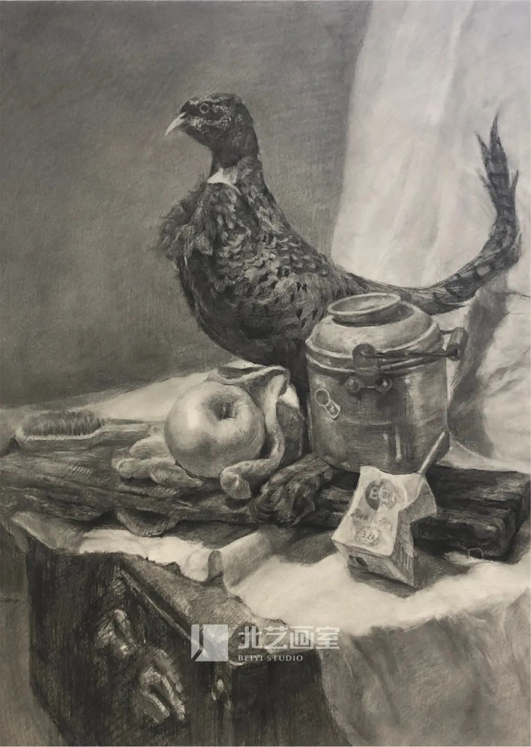 靜物素描作品