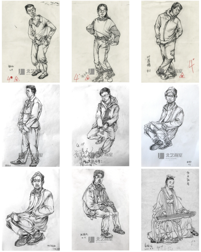 速寫作品