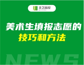 美術(shù)生填報(bào)志愿的技巧和方法